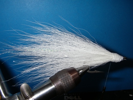 Bucktail added on top