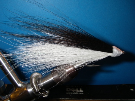 Black bucktail added on top